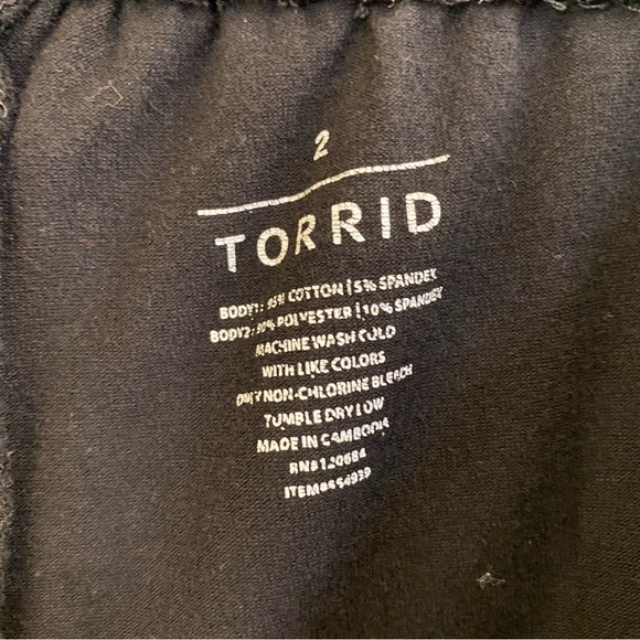 Torrid Leather Trim Leggings - Picture 5 of 5